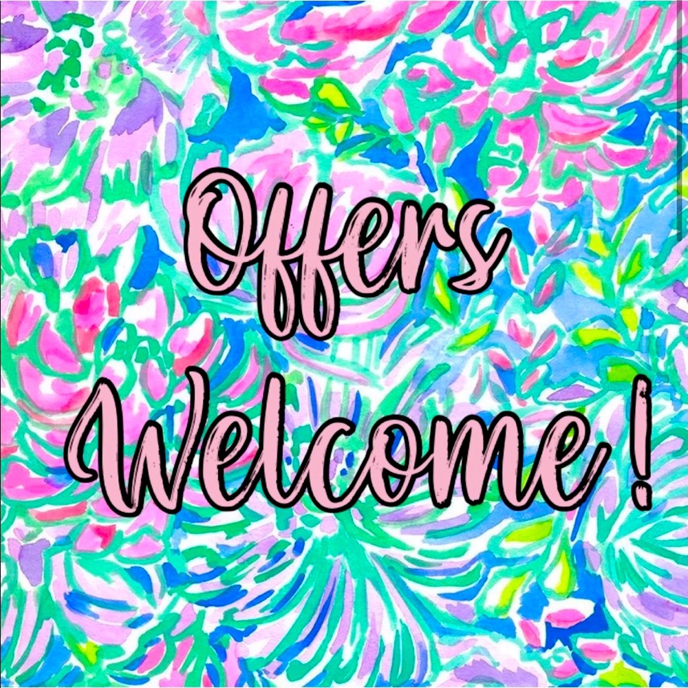 Offers are always welcome